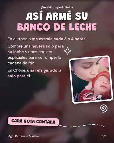 Carrusel: así armé su banco de leche